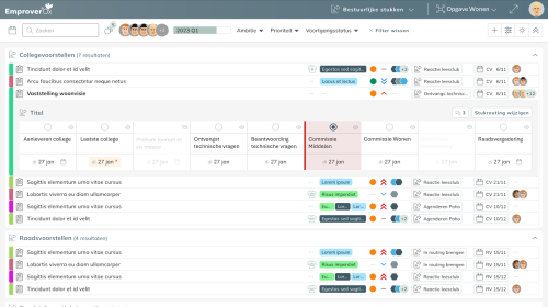 Bestuurlijke stukken